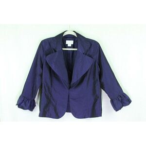 Debra deRoo Blazer Evening Cocktail Purple Violet